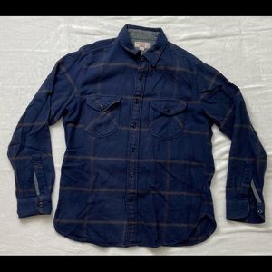 Wallace & Barnes Navy Flannel